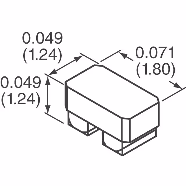 PE-0603CD110GTT Pulse Electronics  Inductores fijos
